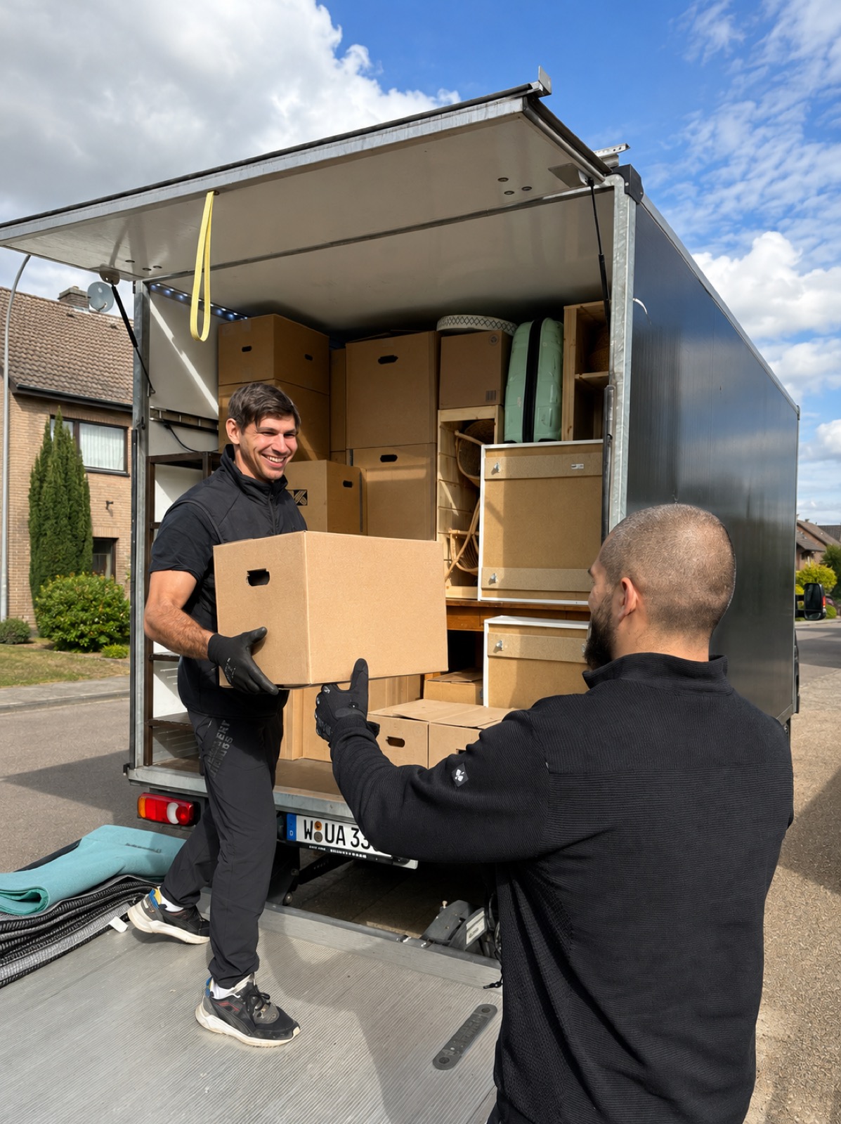 Vektor Transport – Beladung